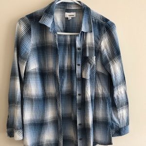 Blue flannel